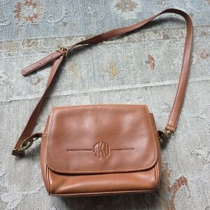 Anne Klein Leather vintage brown bag